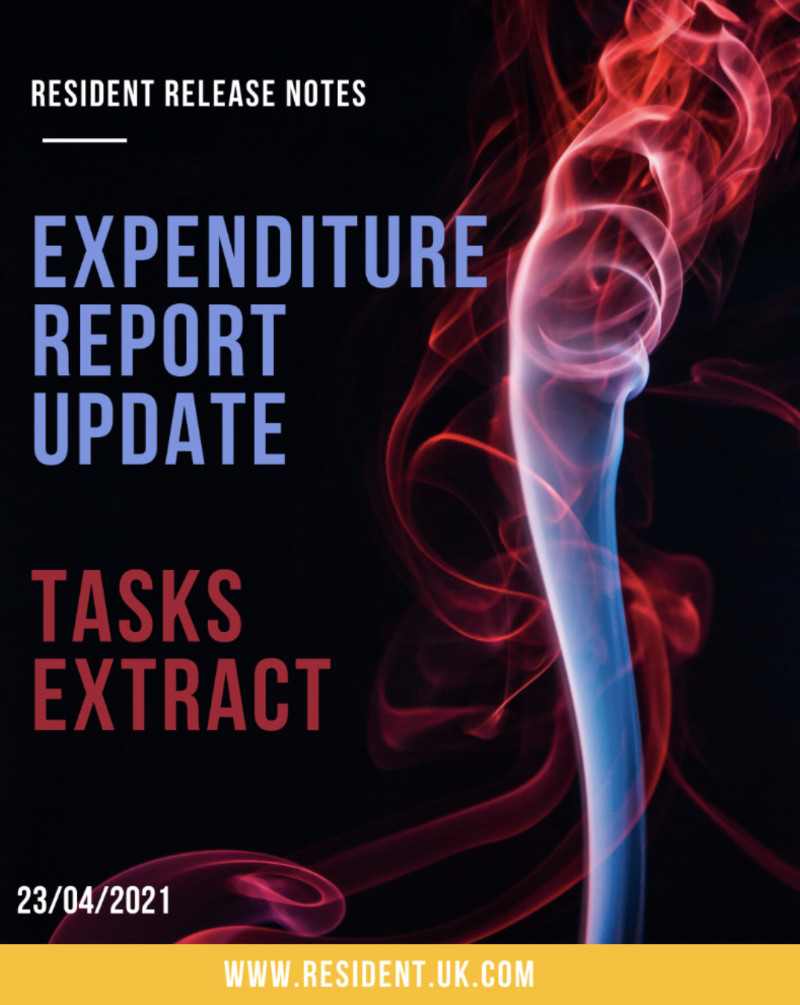 Resident Release Notes – 23 April 2021