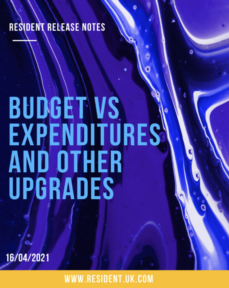 Resident Release Notes – 16th April 2021