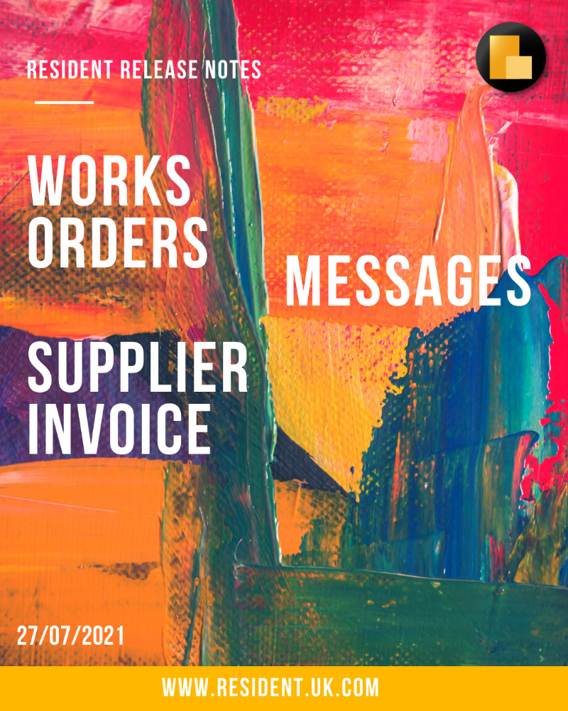 Resident Release Notes – 27.07.2021