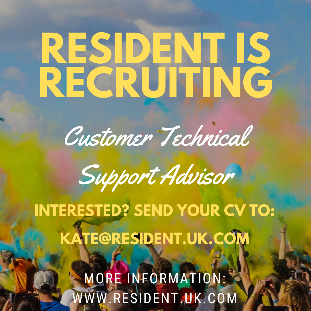 Recruiting now: Customer Technical Support Advisor